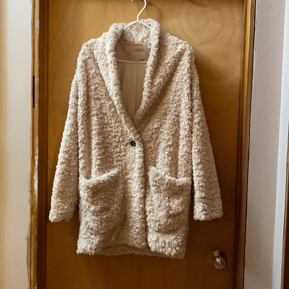 Wilfred Free fuzzy dress jacket